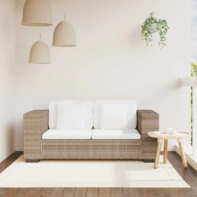 vidaXL Καναπές Διθέσιος Επτά Τεμάχια από Γνήσιο Ρατάν