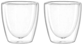 Φλυτζάνια Espresso Duo (Σετ 2Τμχ) 053059L 100ml Clear Leonardo Glass