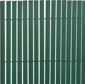 vidaXL Φράχτης Κήπου Πράσινο 150 x 300 cm PVC
