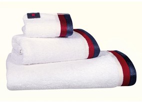 Πετσέτες 3062 (Σετ 3τμχ) White Greenwich Polo Club Σετ Πετσέτες 70x140cm 100% Βαμβάκι