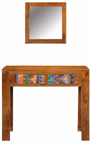 vidaXL Τραπέζι περιποίησης Καφέ 90 x 45 x 75 cm Μασίφ ξύλο ακακίας
