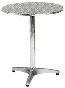 ΤΡΑΠΕΖΙ ΑΛΟΥΜΙΝΙΟΥ Φ60 Palma E284 D. 60 H.70cm