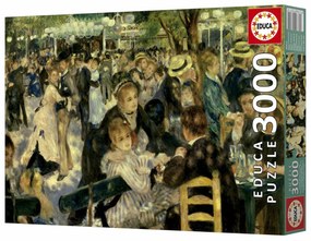 Παζλ Educa Baile en el Moulin De La Galette 3000 Τεμάχια