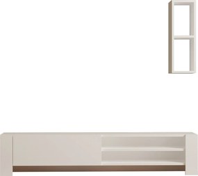 TV Unit Naz - White White