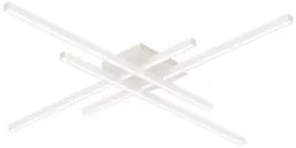 POWERTECH LED φωτιστικό οροφής HLL-0110, 50W, 4500K, 9x60x60cm, λευκό