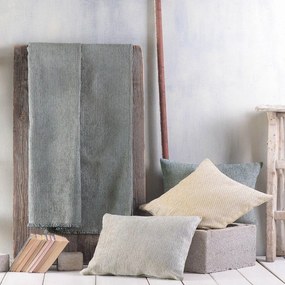 Ριχτάρι Honey Brown Grey Ρυθμός Διθέσιο 180x240cm Chenille,Cotton,Polyester