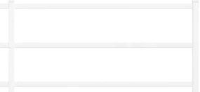 vidaXL Ανταλλακτικό κεφαλάρι Λευκό 193 εκ. Μεταλλικό