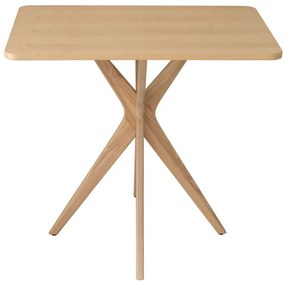 Τραπέζι Jubi JUBITRENAT 80x55x75cm Natural Mdf, Wood