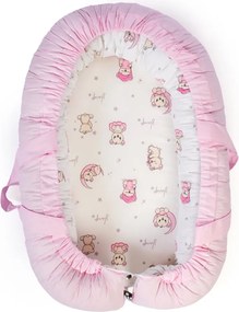 Φωλιά Ύπνου Dimcol Bear's Nest 04 White - Pink