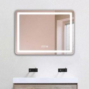 Καθρέφτης Μπάνιου Με Led (80x3x60) Eurolamp 144-88002