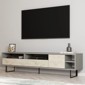 TV Stand Luga - Grey, Travertine Grey
Travertine