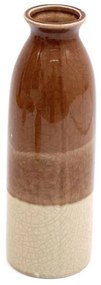 Βάζο 014.NI8962 H28cm Κεραμικό Brown-Beige Ceramic
