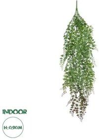 Artificial Garden HANGING ADIANTUM 20838 Τεχνητό Διακοσμητικό Κρεμαστό Κλαδί Αδίαντο Μ20 x Π6 x Υ90cm Globostar 20838