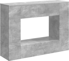vidaXL Τραπέζι κονσόλας Σκυρόχρωμο Γκρι 101 x 29 x 74 εκ.