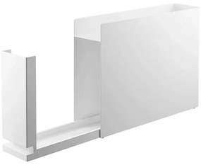 Βάση Οργάνωσης Κουζίνας Συρόμενη YMZK6003 50-90x12,5x36,7cm White Yamazaki Steel,Polypropylene