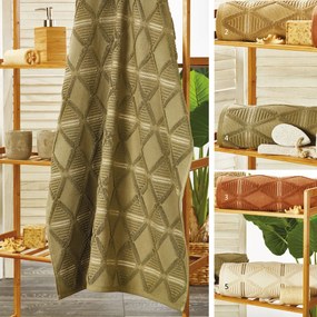 Πετσέτες Μπάνιου (Σετ 2τμχ) Whitegg T061 550gsm Τερακότα