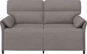 vidaXL Καναπές 100% πολυέστερ μεταλλικό πλαίσιο MDF, Κόντρα πλακέ