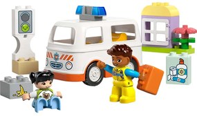 Duplo®: Ασθενοφόρο & Οδηγός 10447 2 Ετών+ 19 Κομμάτια Multi Lego