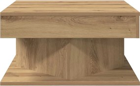 vidaXL Τραπεζάκι Σαλονιού τεχνίτης Δρυς 55x55x30 εκ Επεξεργασμένο Ξύλο