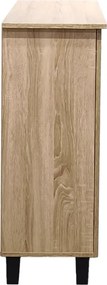 Παπουτσοθήκη-ντουλάπι Mantam pakoworld 12 ζεύγων sonoma 78x34x87εκ