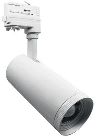 Σποτ Ράγας 4 Καλωδίων Aimy3040W4 30W 4000K 3100lm White Aca Αλουμίνιο