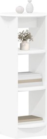 vidaXL Βοηθητικό ντουλάπι Λευκός 40 x 40 x 100 cm