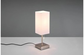 Επιτραπέζιο Φωτιστικό E27 25W IP20 Ole R51061007 Trio Lighting-R51061007-Νίκελ Ματ R51061007