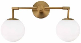 Φωτιστικό Πλαφονιέρα Aca Thetis V360502W Brass
