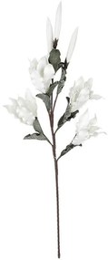Διακοσμητικό Λουλούδι LOL855K6 120cm White Espiel Πλαστικό