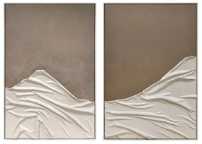 Πίνακας 3D Home ESPRIT πολυστερίνη 83 x 4 x 123 cm