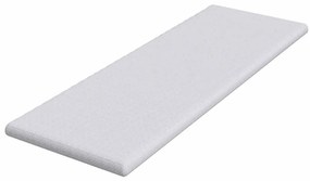 vidaXL Στρώματα Λευκό 70 x 200 cm 100% ύφασμα πολυεστέρα με τζακάρ