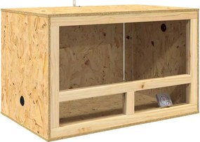 vidaXL Terrarium Καφέ 80 x 50 x 100 εκ. OSB