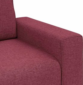 vidaXL Καθίσμα Σαλονιού Κόκκινο 100 cm ύφασμα