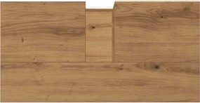 vidaXL Ντουλάπι Μπάνιου τεχνίτης Δρυς 65x33x60 εκ. Επεξεργασμένο Ξύλο