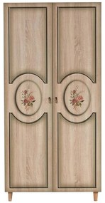 Ντουλάπα Δίφυλλη Stil 869VEL4235 90x52x192cm Multi Δίφυλλη