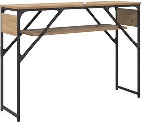 vidaXL ΤραπέζιΚονσόλας Artisan Oak Επεξεργασμένο ξύλο 105x30x75εκ.