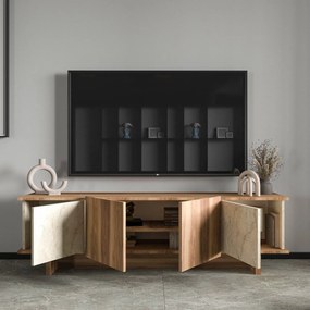 TV Stand Diana - Travertine, Walnut Travertine
Walnut