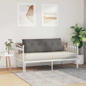 vidaXL Μαξιλάρι Πλάτης Ανοιχτό γκρι 140 x 50 x 19 cm