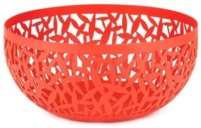 Φρουτιέρα Cactus MSA04/21 R Φ21x9,5cm Μεταλλική Red Alessi Metal