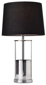 Επιτραπέζιο Φωτιστικό OD90791TBC Chrome &amp; Black Metal, Glass, Fabric