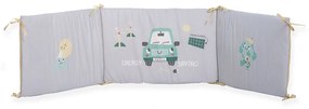 Πάντα Κούνιας Green Car Grey 60+67+60x40 Nef-Nef Homeware