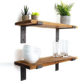 Decorative Wooden Wall Shelf Lam003 Black
Walnut