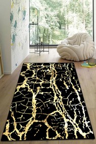 Χαλί Goldes 959CHL2222 Black-Gold Conceptum Hypnose 80X120cm