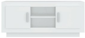 vidaXL Έπιπλο Τηλεόρασης Λευκό 102x35x45 εκ. από Επεξεργασμένο Ξύλο