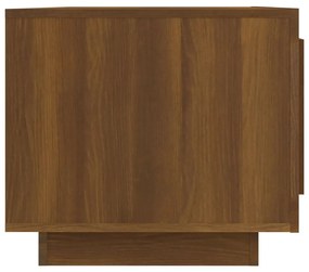 vidaXL Τραπεζάκι Σαλονιού Καφέ Δρυς 102x50x45 εκ. Επεξεργασμένο Ξύλο