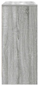 Συρταριέρα με Συρτάρια Γκρι Sonoma 80x34x76 εκ. από Επεξ. Ξύλο - Γκρι