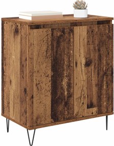 vidaXL Πλαϊνό γραφείο Παλιό Ξύλο 60 x 35 x 70 cm Επεξεργασμένο Ξύλο