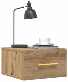 vidaXL Κομοδίνο 2 pcs artisan δρυς 35 x 35 x 20 εκ Επεξεργασμένο ξύλο