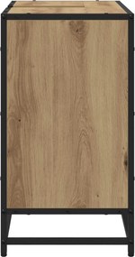 vidaXL Ντουλάπι Μπάνιου Artisan Oak 65 x 33 x 60 εκ Επεξεργασμένο Ξύλο