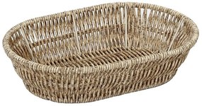 Καλάθι Ψωμιού Οβάλ (28x20x7) Espiel Beige Large KOD107